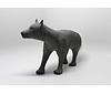 20578 Black granite wolf by Jerry Ell