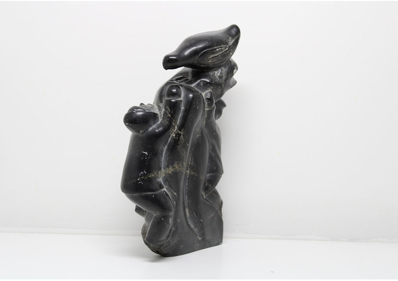 24282 2 men egg picking by Sakaraisse Nappatu