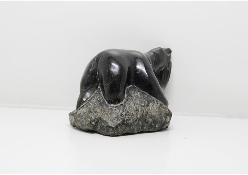 24285 Bear hunts seal by Lypa Pitsiulak