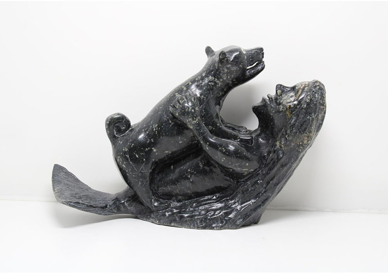 501 Sedna with dog by Jomie Aipeelee