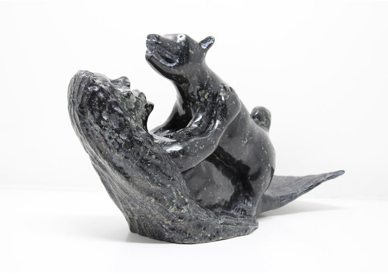 501 Sedna with dog by Jomie Aipeelee