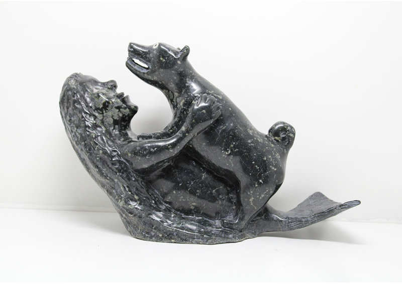 501 Sedna with dog by Jomie Aipeelee