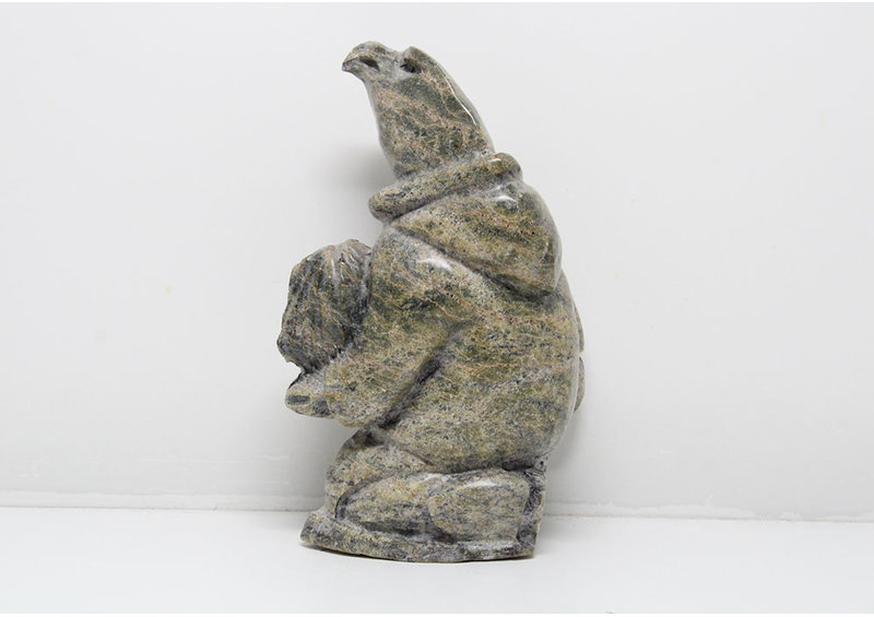 4583 Bird man by Napatchie Ashoona