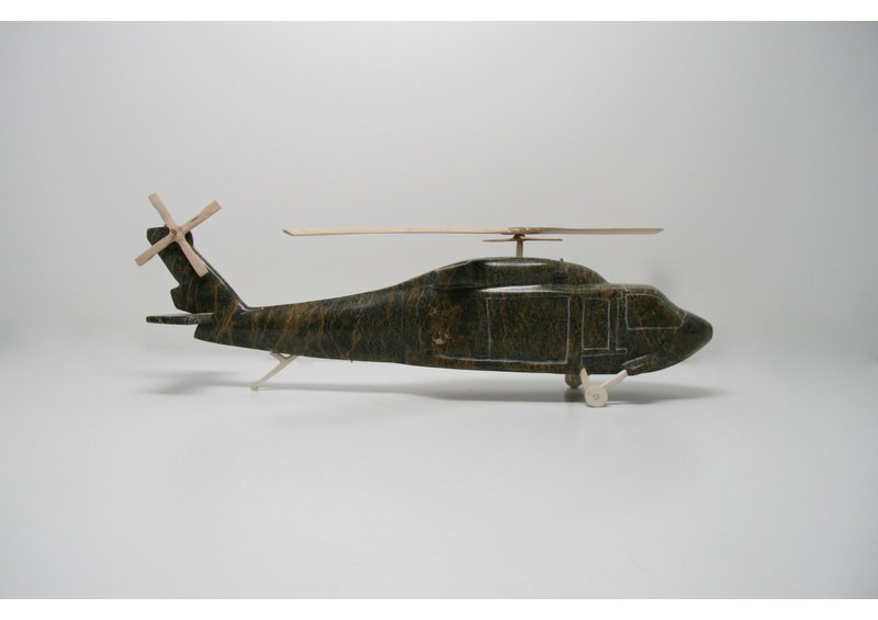 406 Helicopter by Joanasie Lucassie