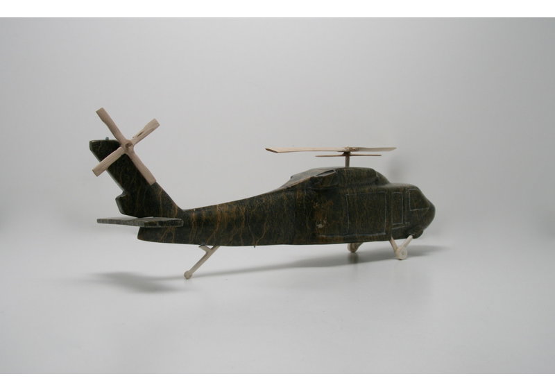 406 Helicopter by Joanasie Lucassie