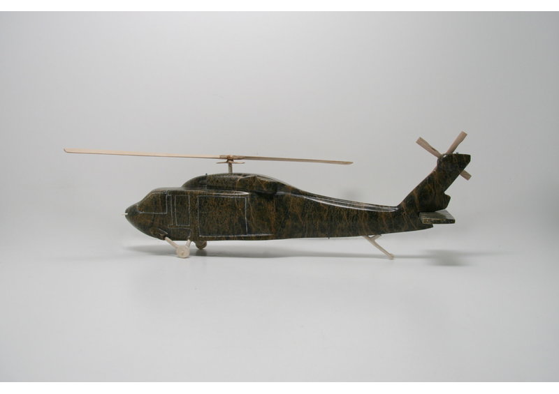 406 Helicopter by Joanasie Lucassie