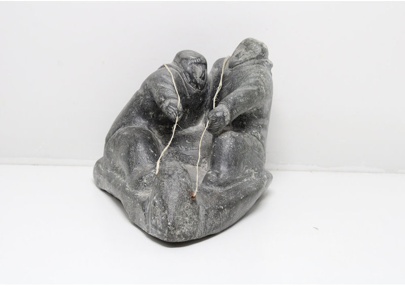 24332 Walrus hunter by Unknown Artist