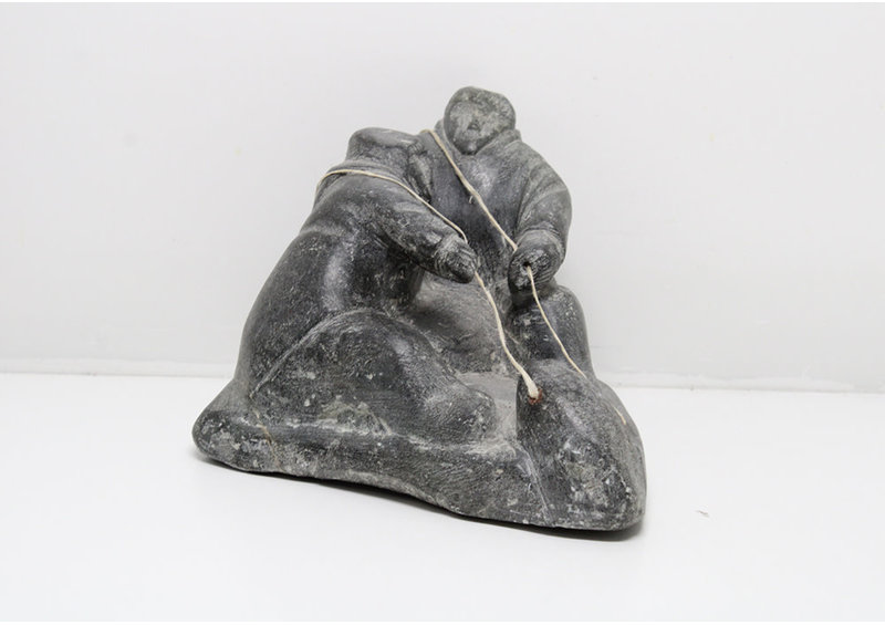 24332 Walrus hunter by Unknown Artist