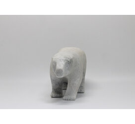 19723 Marble walking bear by Jerry Ell