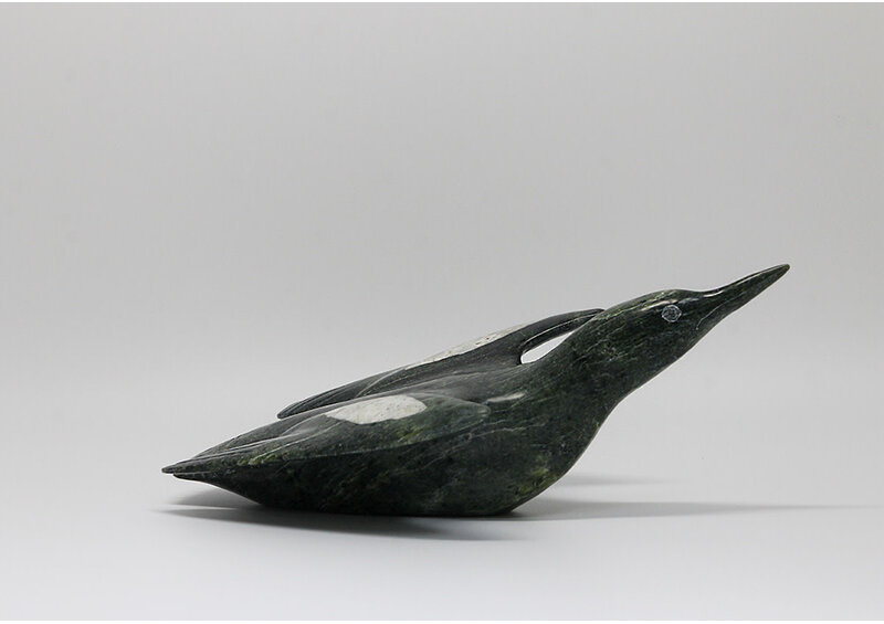 17751 Loon with marble inlay by Isaci Etidoi