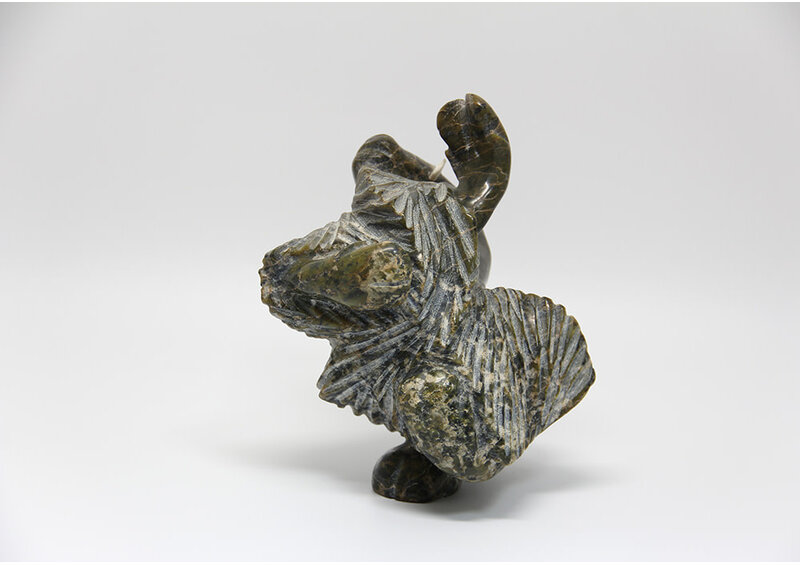 4396 Dancing musk ox by Pits Qimirpik