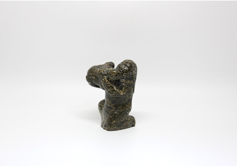 1320 Mother and child by Markoosie Papigatok