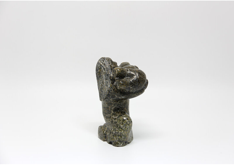 1320 Mother and child by Markoosie Papigatok