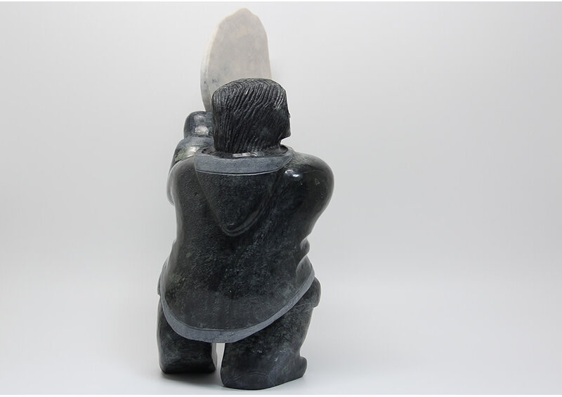 24428 Drum dancer by Archie Ishulutak