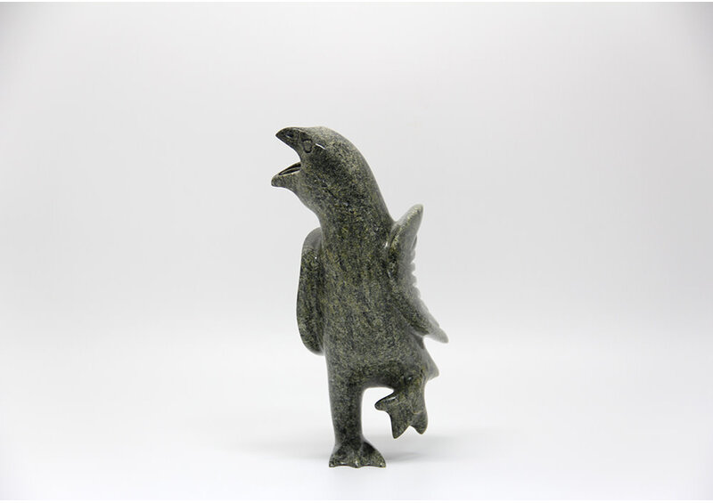 9034 Dancing bird by Pootoogoo Qiatsuk