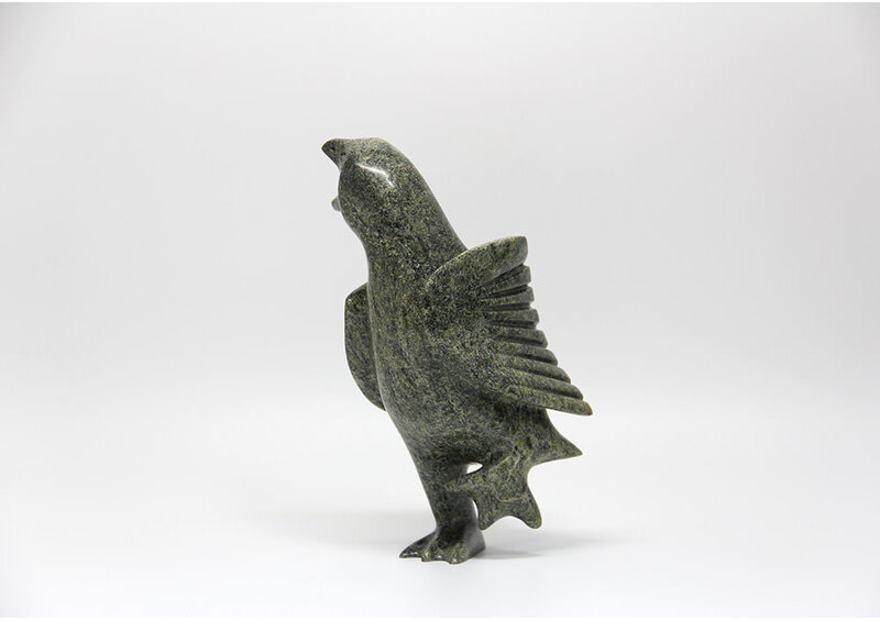 9034 Dancing bird by Pootoogoo Qiatsuk