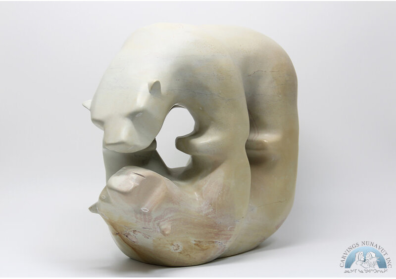 24802 Mirror bear by Tony Oqutaq