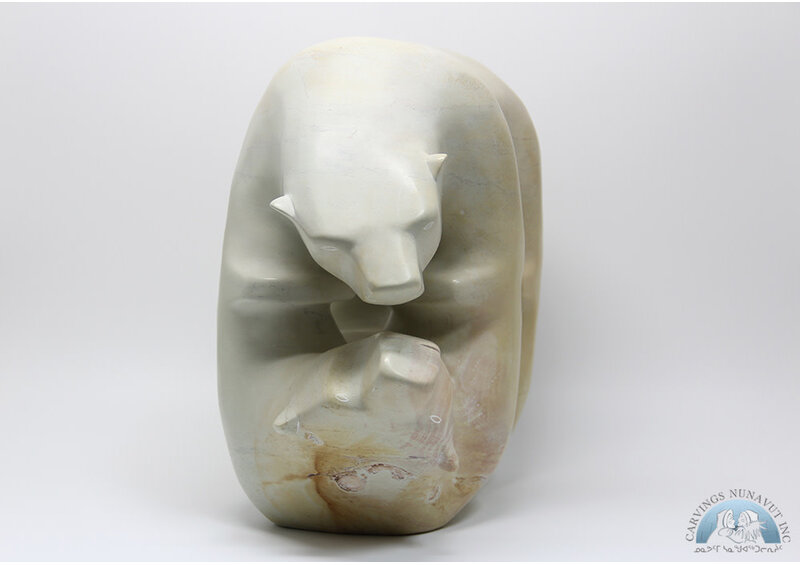 24802 Mirror bear by Tony Oqutaq