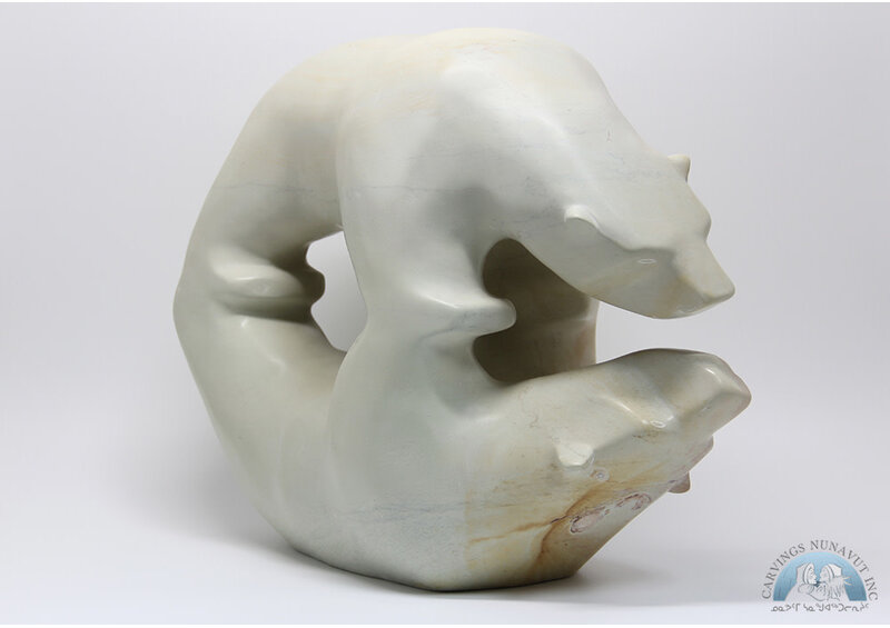 24802 Mirror bear by Tony Oqutaq