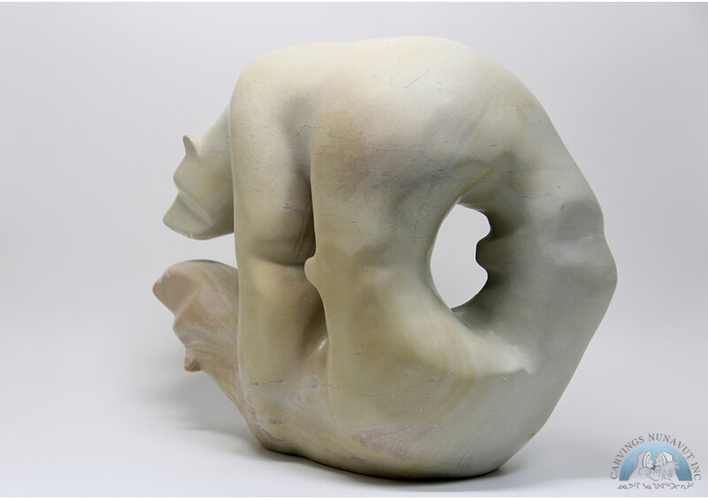 24802 Mirror bear by Tony Oqutaq