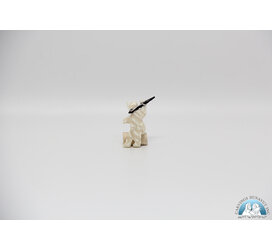 24824 Musk ox horn hunter pin by Norman Nowdluk