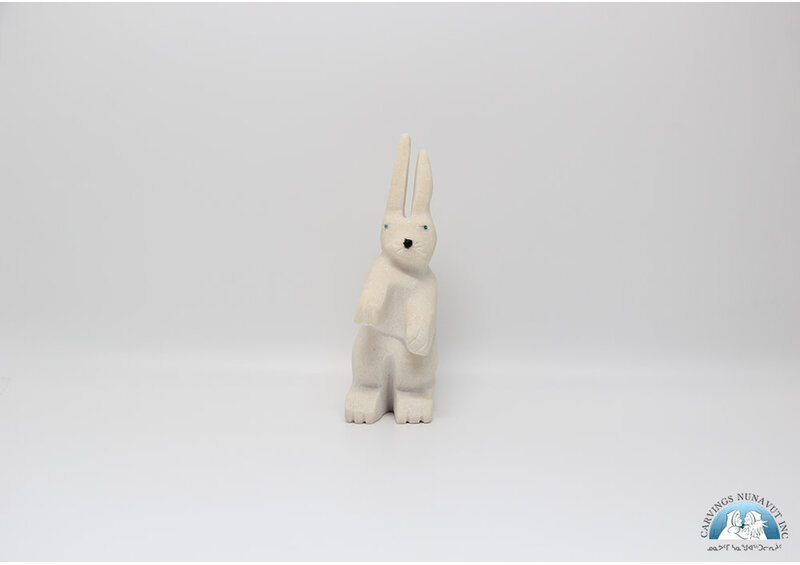 24856 Marble arctic hare by Tommy Kelly