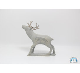 Sandstone etched caribou by Esa Kripanik