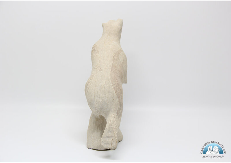 Sandstone etched bears by Esa Kripanik