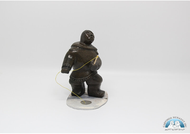 24694 Fisher woman by Archie Ishulutak