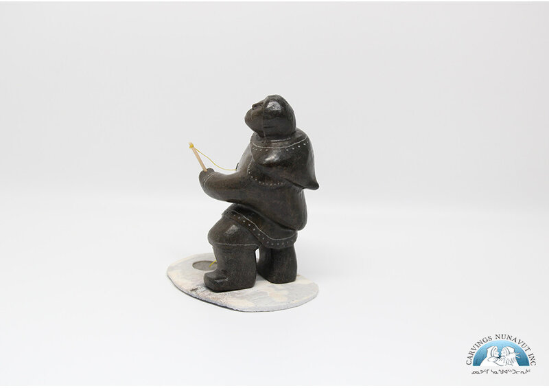 24694 Fisher woman by Archie Ishulutak