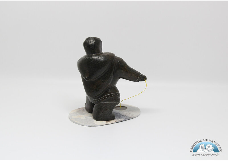 24694 Fisher woman by Archie Ishulutak