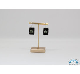 24870 Inuksuk on baleen earrings by Simiga Korgak