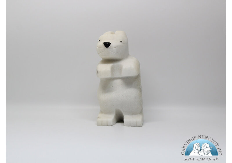 24878 Marble arctic hare by Tommy Kelly