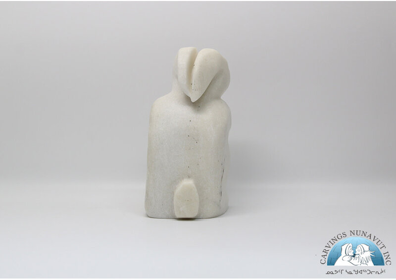 24878 Marble arctic hare by Tommy Kelly