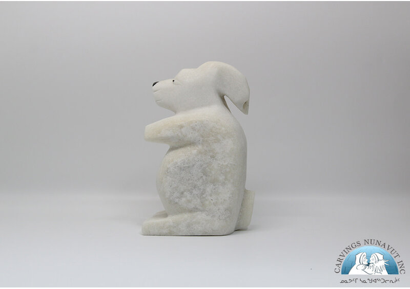 24878 Marble arctic hare by Tommy Kelly