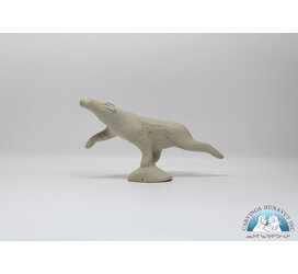 24879 Sandstone etched arctic hare