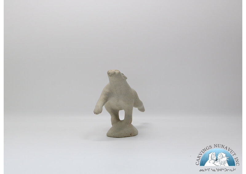 24879 Sandstone etched arctic hare