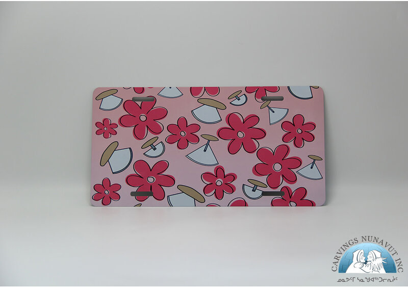 Carvings Nunavut Inc 24887 CNI License Plate