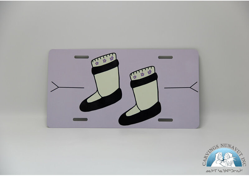Carvings Nunavut Inc 24887 CNI License Plate