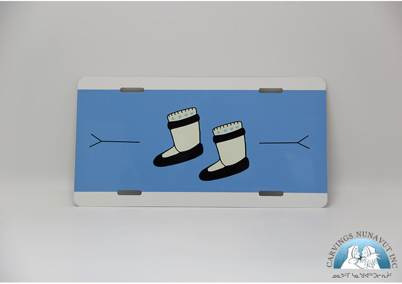 Carvings Nunavut Inc 24887 CNI License Plate