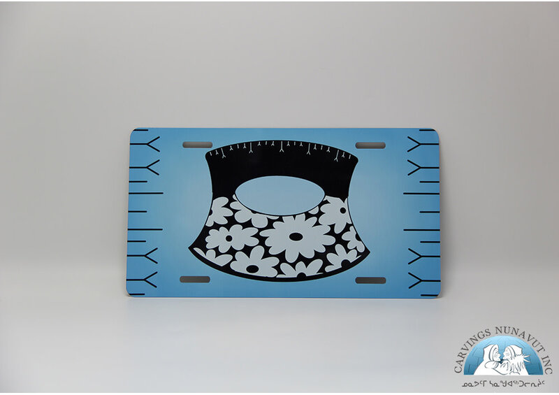 Carvings Nunavut Inc 24887 CNI License Plate