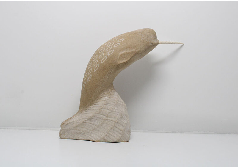24206 Etched narwhal by Esa Kripanik