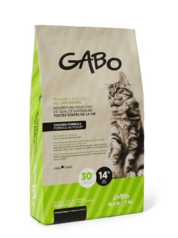 GABO Gabo nourriture pour chat & chaton, tout stade de vie, poulet 15.4 lbs