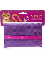 Messy Cats MESSY CATS TAPIS DE LITIÈRE EN SILICONE, MAUVE