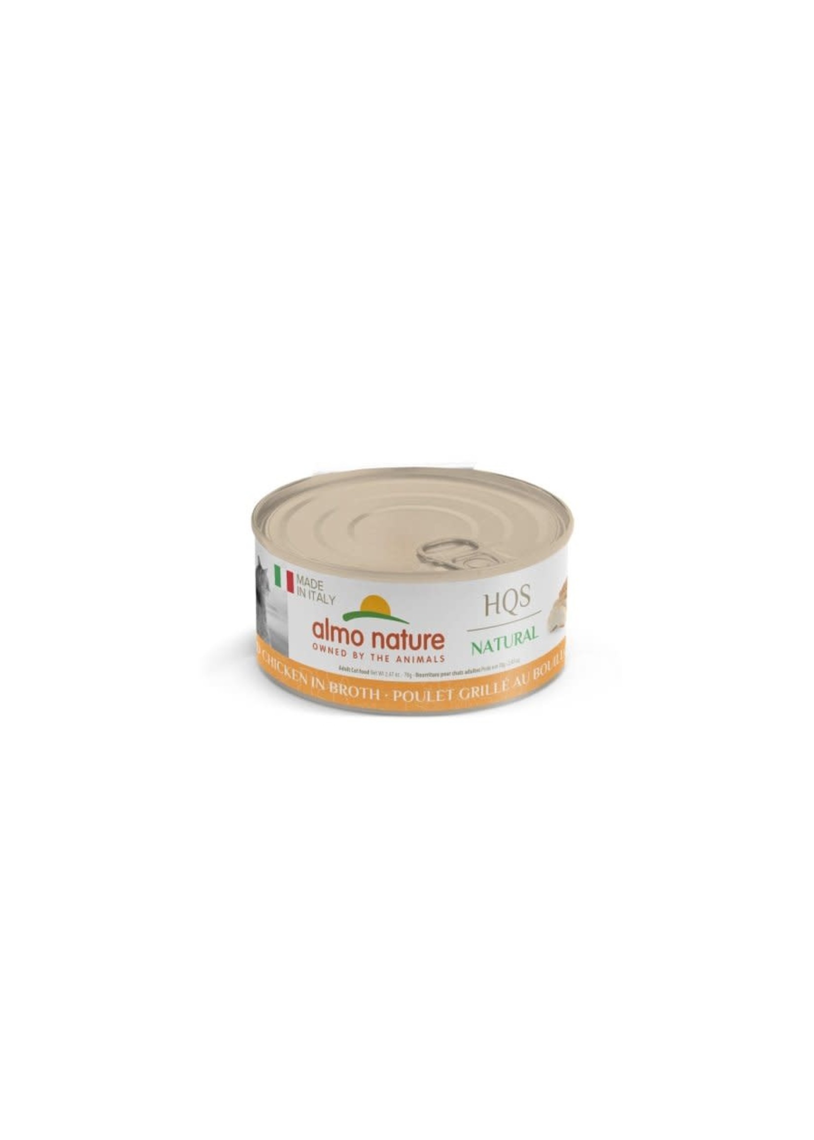 Almo Nature Almo nature, Italie HQS natural chat-poulet grillé en bouillon 70G