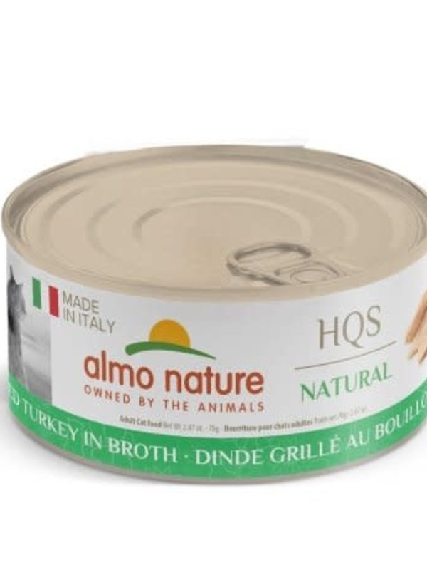 Almo Nature Almo  nature, Italie HQS chat - dinde en bouillon 70 G