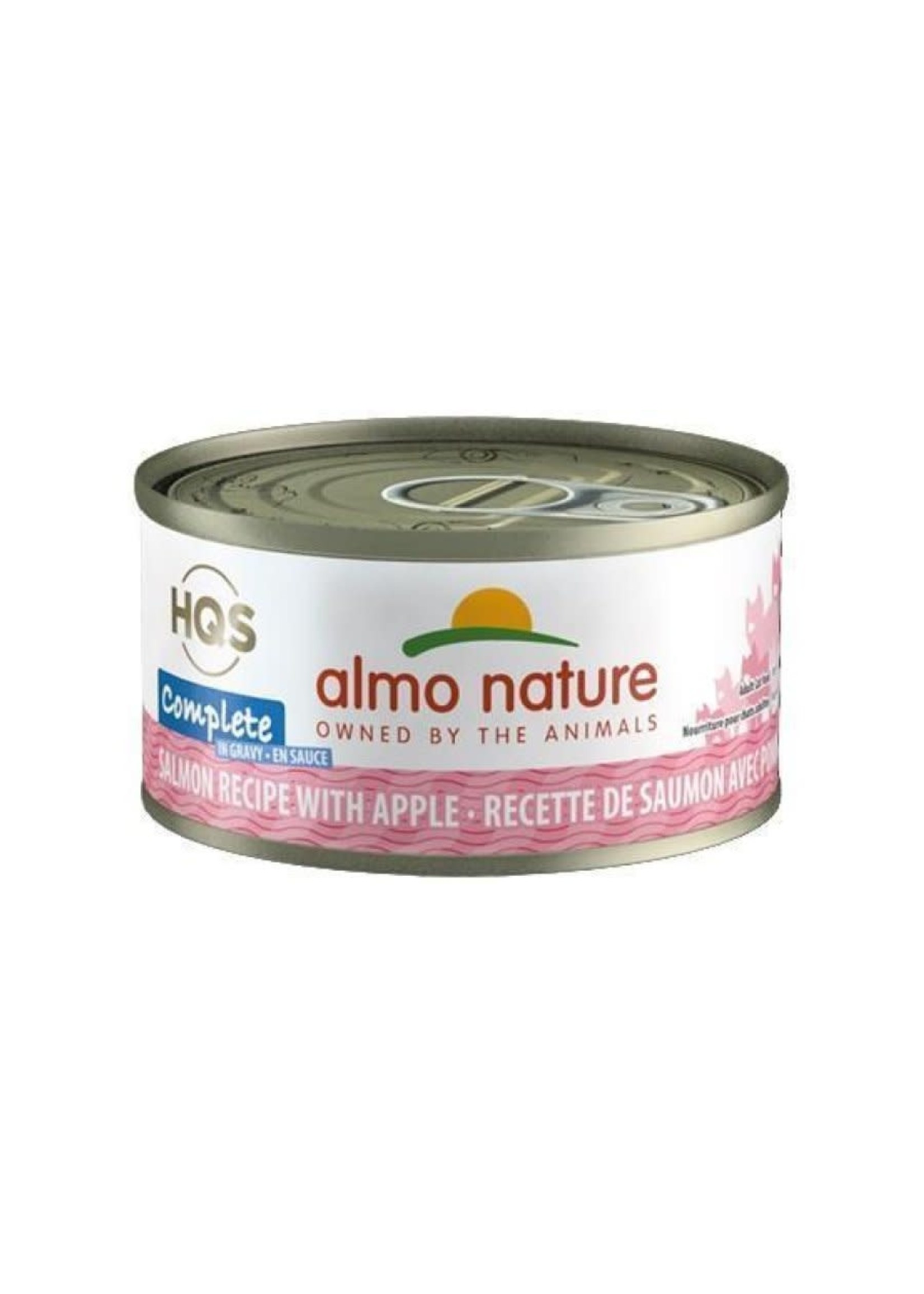 Almo Nature Almo nature HQS complete chat-saumon et pomme en sauce 70 gr