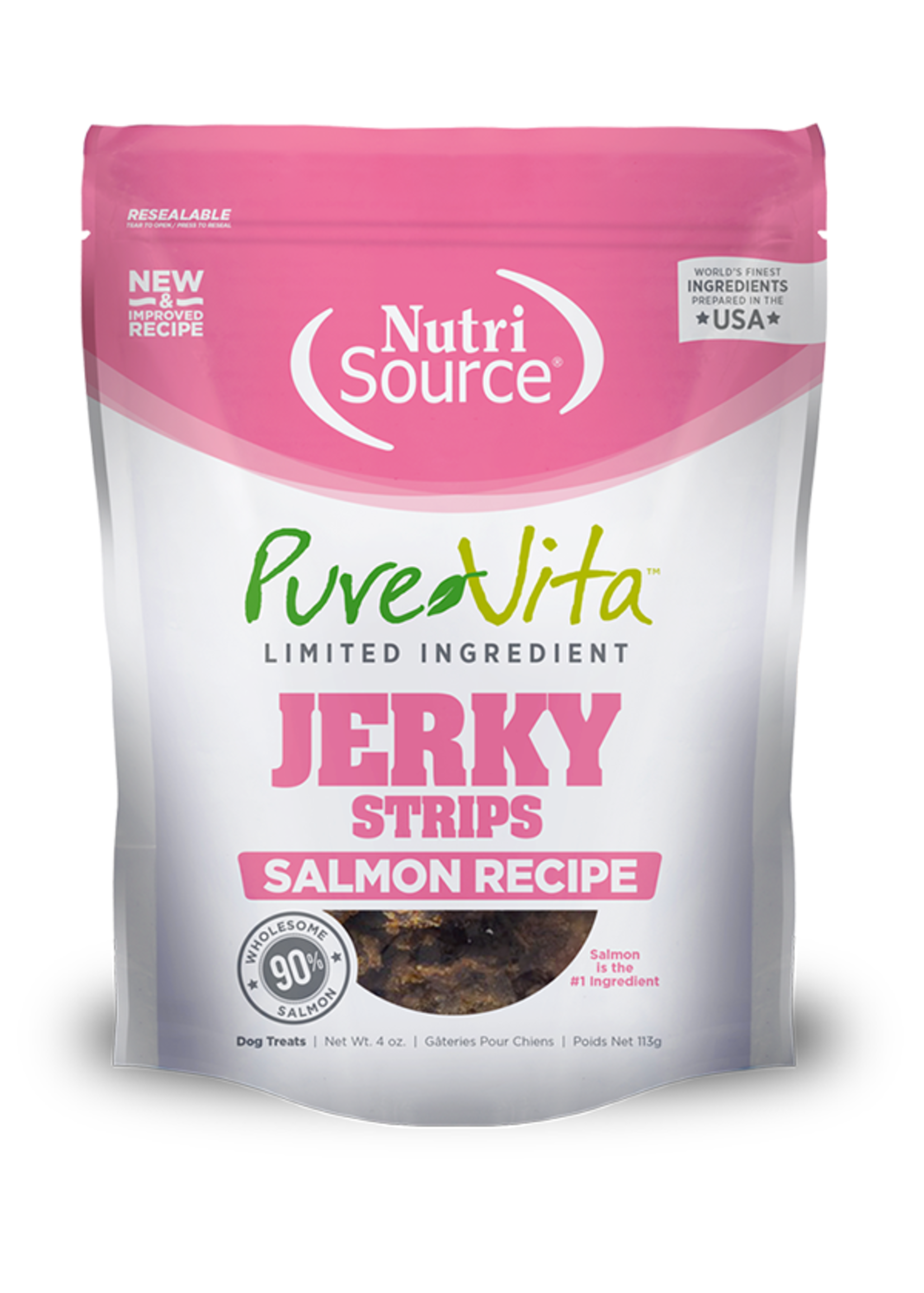 NutriSource PureVita Gâteries à la viande séchée