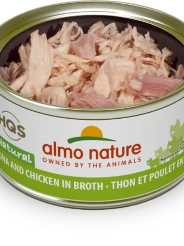 Almo Nature Almo nature HQS natural chat- Thon et poulet 70 gr