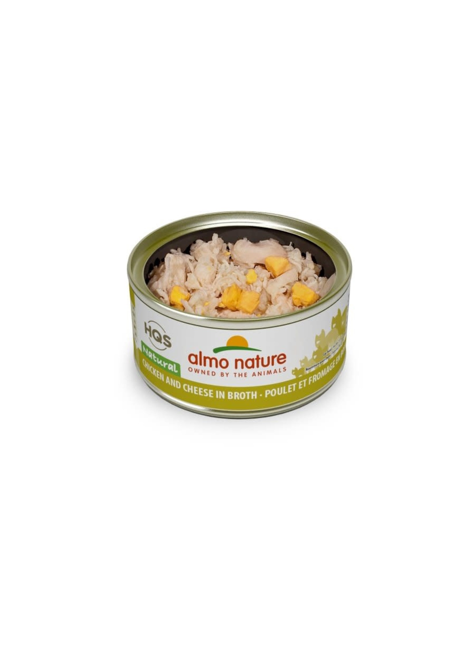 Almo Nature Almo Nature HQS natural chat - poulet et fromage 70 gr